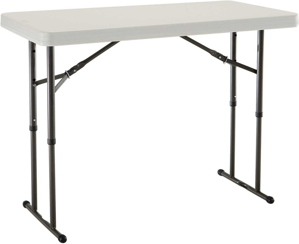Adjustable Folding Table 4'