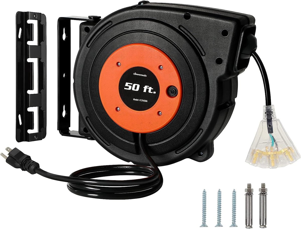 Extension Cord Reel – 50 ft