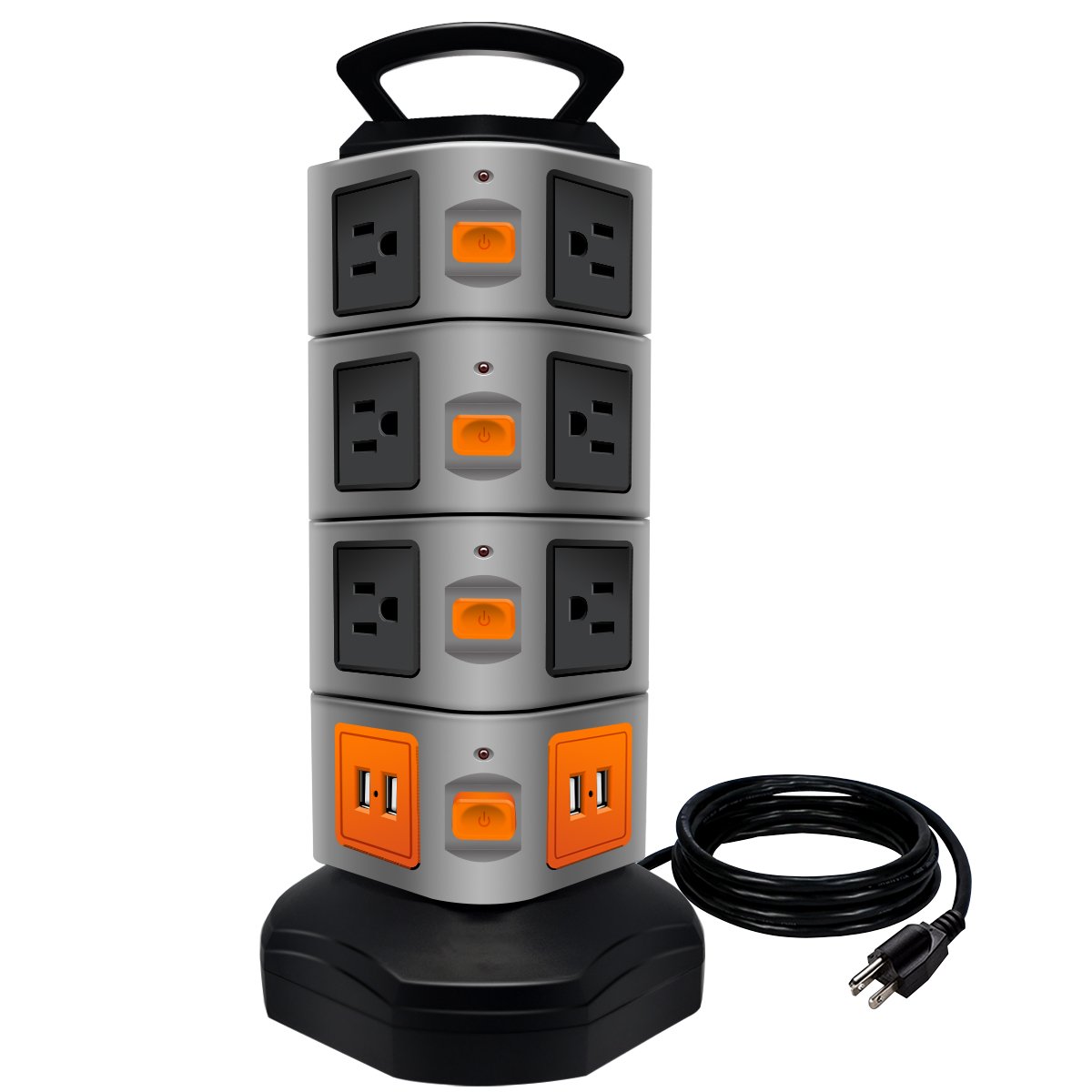 Power strip tower