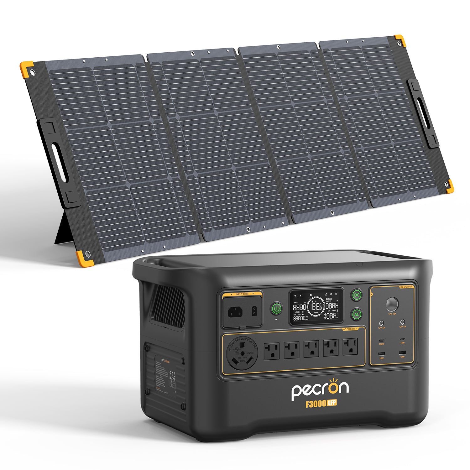 Solar Generator 2000 with Solar Panels