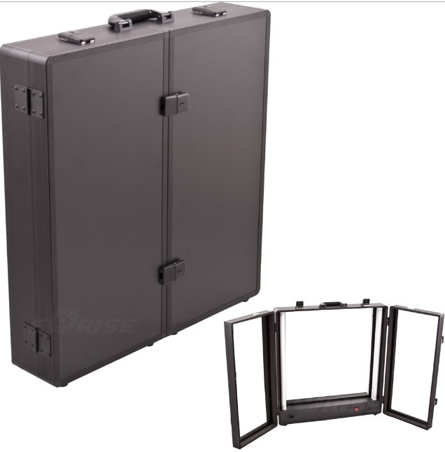 Mirror Make Up Box With Lights for Tabletop - Rental