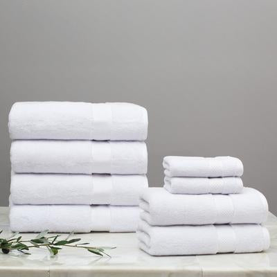 White towels large