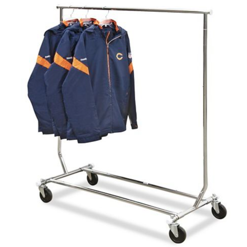 Wardrobe rolling rack